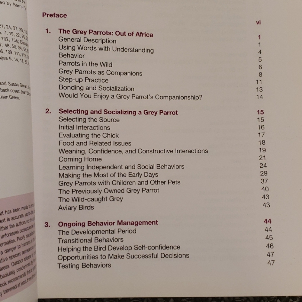 Book - The African Grey Parrot Handbook - Picture 6 of 6